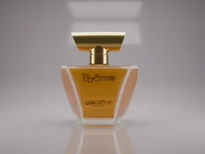 Luxury Perfume Bottle  Inspired by Poeme Lancome for Women 3D model