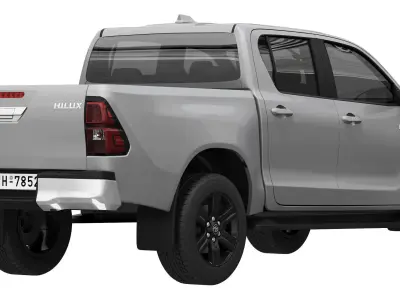 Toyota Hilux Hybrid 48V 2024 3D model