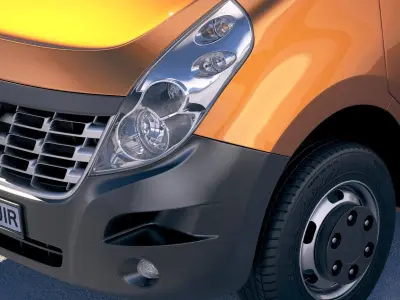 Renault Master Van 2018 Maxi 3D model