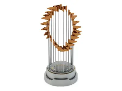 Baseball Trophy 3D model