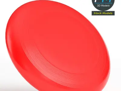 Flying disc 3D model