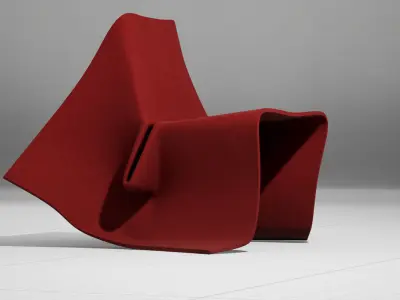 Olivier Gregoire Foldchair UE4 3D model