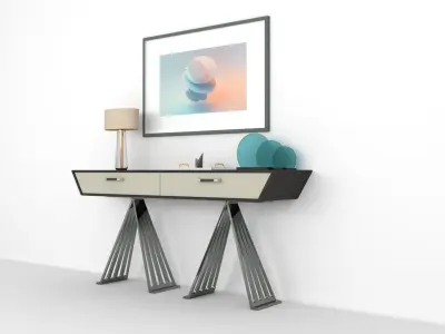Console table gateway table lobby table  3D model
