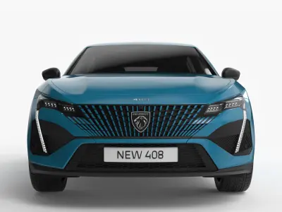 Peugeot 408 3D model