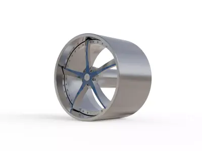 RUCCI FORGED Swoops WHEEL 3D PRINT MODEL  3D print model