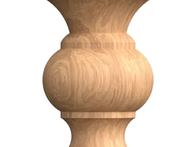 Stair baluster 01 3D print model