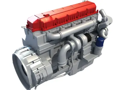 3D Models 3D Engine 3D model