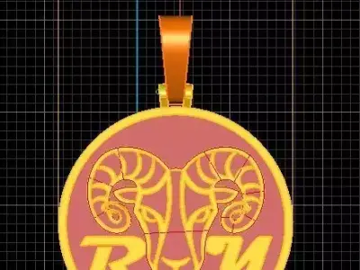 Gooch pendant Free 3D print model
