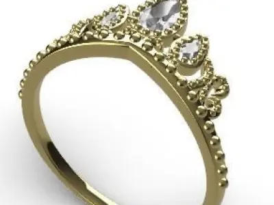 Corona estilo Rapunzel 3D print model