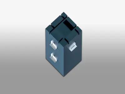 Column Castle Pillar - Tower Free 3D model