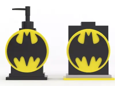 Batman Soap Lotion Dispenser 3D model