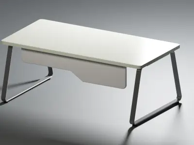 OFFICE FURNITURE  Low-poly 3D model buy