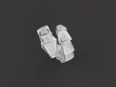 Serpent Ring 53937 3D print model