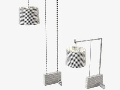 Piloti Floor Lamp 3D model
