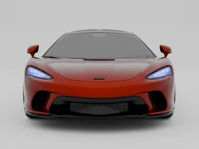 McLaren GT 3D model