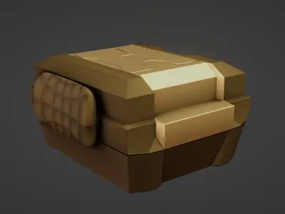 motorcycle trunk Free 3D model by marcinstajkov