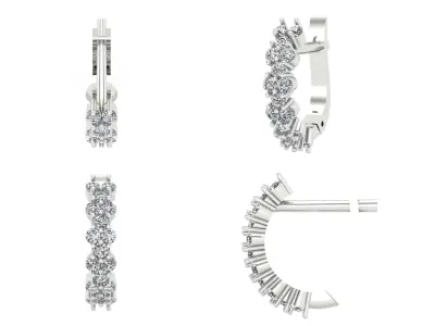 Earrings 36 3D print model