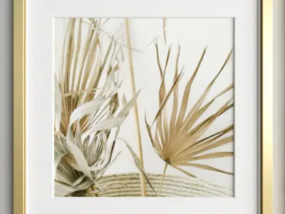 Art Frame B10 Low-poly 3D model