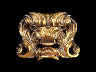 Classic carved 068 3D model