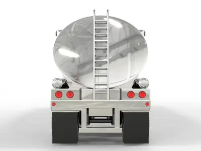 Truck Trailer 3D model