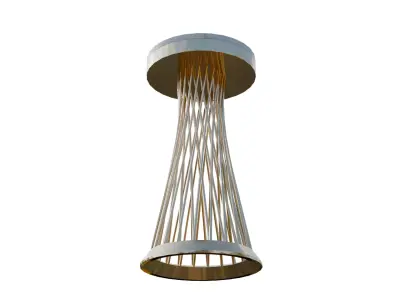 Stand Decorative  Low-poly 3D model