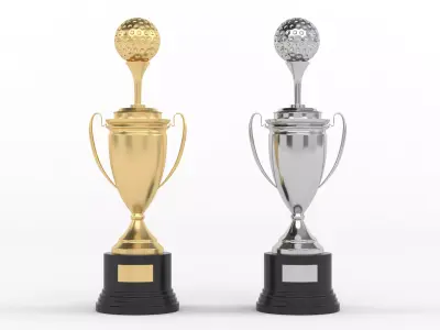 Cup Trophy 3D model purchase