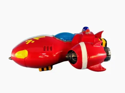 Lilo and Stitch Police Cruiser 3D print model