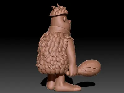 Fred Flintstone 3D print model