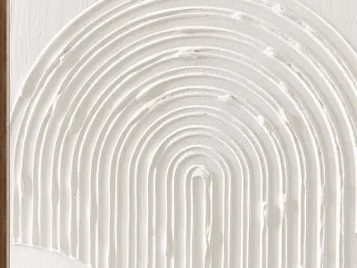 Plaster Two Photo Frame 470 Low-poly 3D model