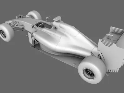 F1 Renault STR10 Season 2015 3D model