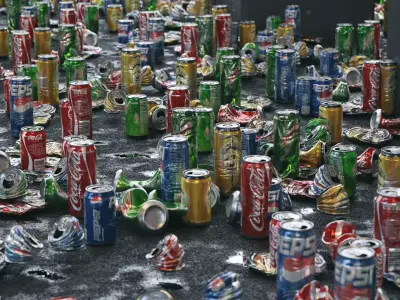 Trash Cans Garbage 24 Types - 3D Asset Kit PBR Low-poly 3D model