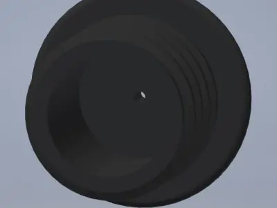 Motorcycle frame CAP 3D print model