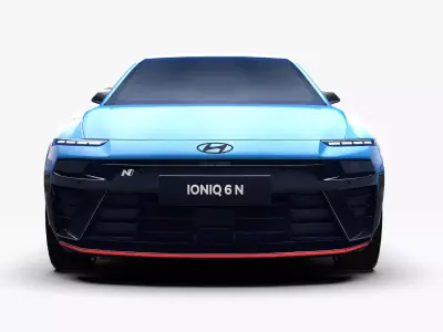 Hyundai ioniq 6N 2026 Low-poly 3D model