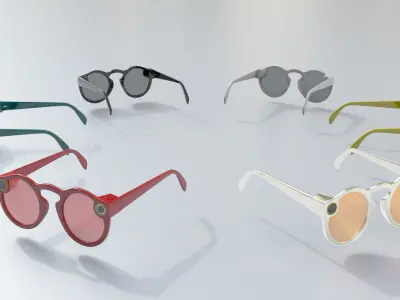 Snapchat Spectacles 3d model 3D model