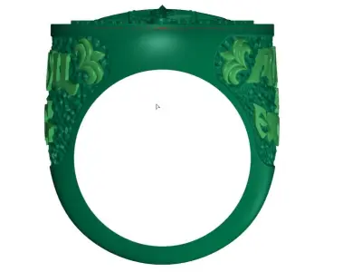 Ring 3D print model Free 3D print model