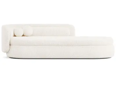 Group Chaise Lounge by Philippe Malouin for SCP 3D model