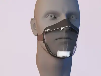 Protection mask 3D model