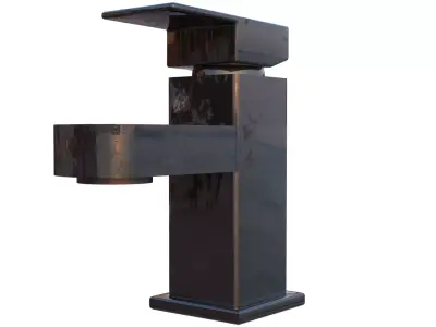 Modern Water Tap Free low-poly 3D model