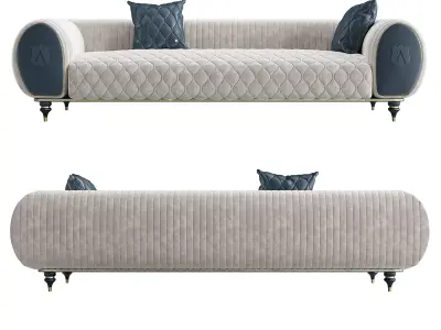 Capella sofa 3D model