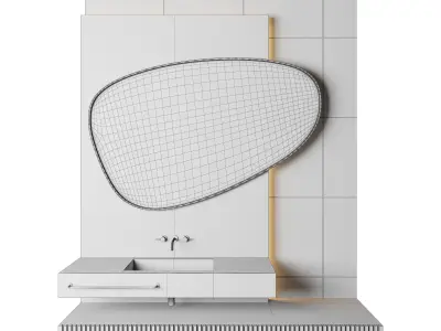 Luxury Bathroom 37 3D model