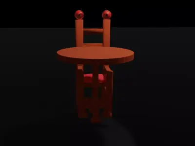 Dining set  Free 3D model purchase