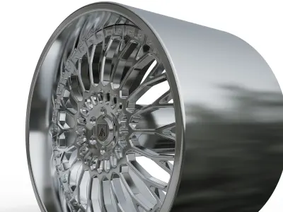 ASANTI AF891 WHEEL  3D print model