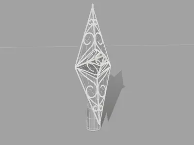 Tree topper Star  3D model