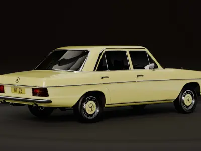 Mercedes 250 W114 3D model