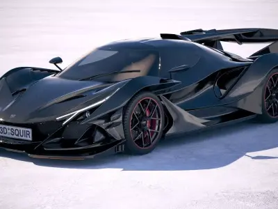 Gumpert Apollo Intensa Emozione 2019 3D model