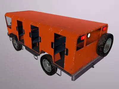 Service Car MOLE 3D model