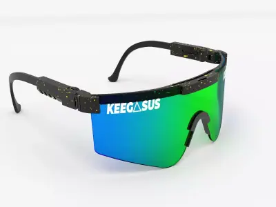 Pit Viper sport glasses  3D model