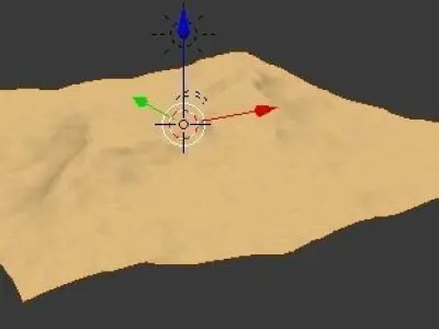 Desert Free low-poly 3D model