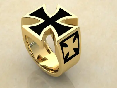 men ring 3D print model purchase