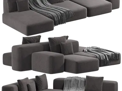 The One Sofa By Aatom 3D model